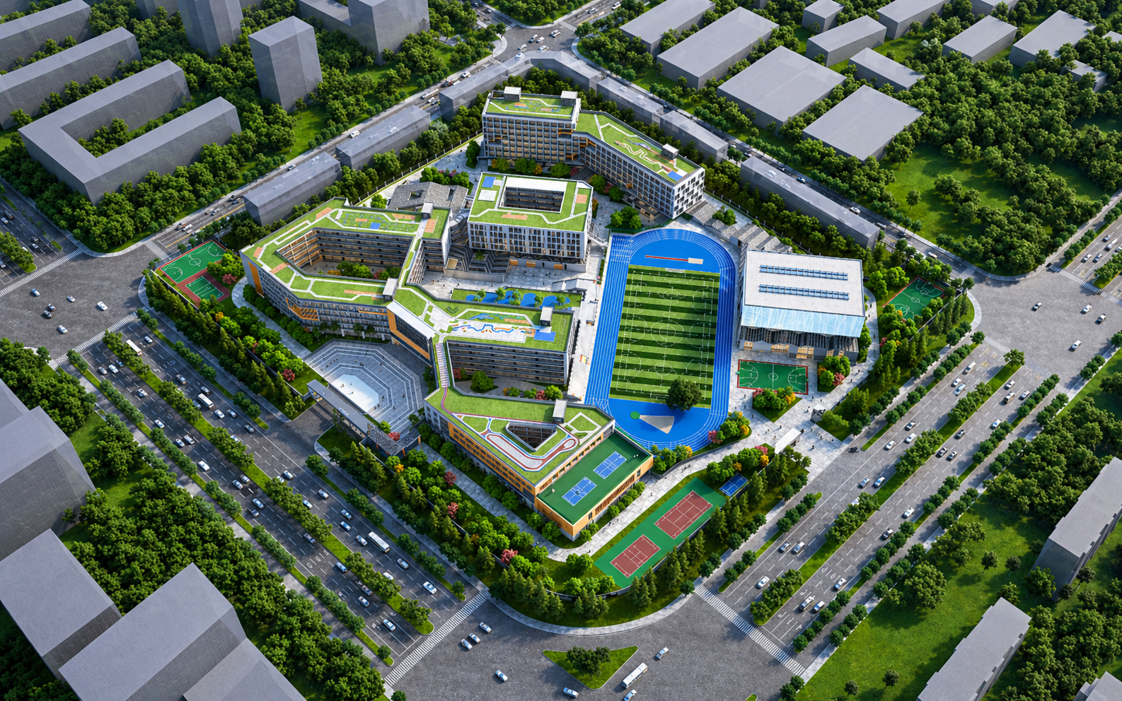 学校地图